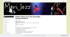 Desktop Screenshot of marijazz.se