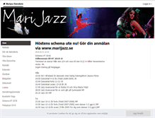 Tablet Screenshot of marijazz.se